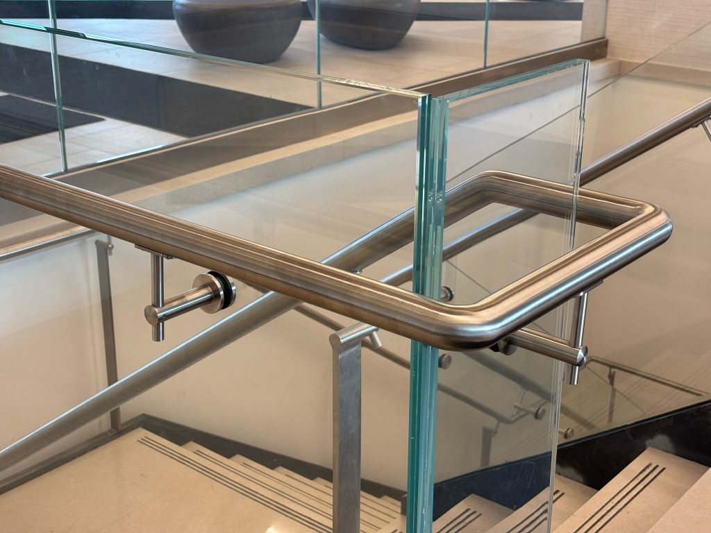 glass railing
